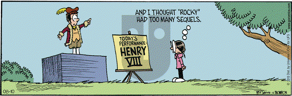 Grand Avenue on Monday August 10, 2015 Comic Strip